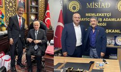 İKİ BÜYÜK GENEL BAŞKAN BULUŞTU
