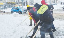 Ekipler yayaların güvenliği için sahada!
