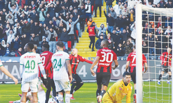 GAZiANTEP FK KONYASPOR’LA BERABERE KALDI:1-1
