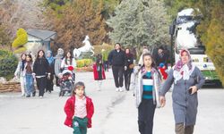 Doğal Yaşam Parkı'nda sömestr yoğunluğu yaşanıyor