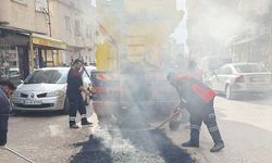 Deforme olan yollar onarılıyor