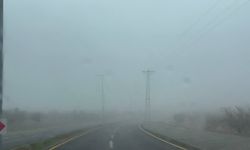 Yağış, yerini yoğun sise bırakıyor