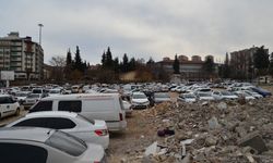 YIKILAN HASTANE ALANI OTOPARK OLDU