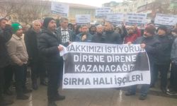 İŞÇİLER EYLEMDE!