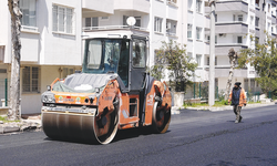 Asfalt çalışmaları devam ediyor