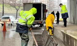 Yoğun yağış nedeniyle 900 personel sahada!