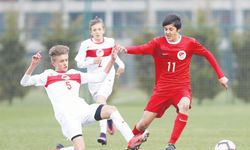 U14 MiLLi TAKIMI, iSPANYA’YLA KARŞILAŞTI