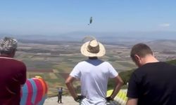 100 metre yükseklikten aşağı düşen paraşütçü hastanede!