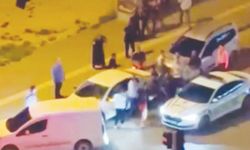 Trafik kavgası meydan savaşına dönüştü