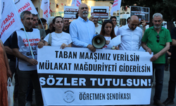 ÖĞRETMENLER AÇLIK GREVİ BAŞLATTI!