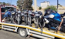 760 motosiklet sürücüsüne 9 milyon ceza!