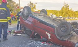 Trafik kurallarına uymayan sürücüler kazaya neden oldu!
