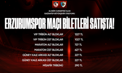 GAZiANTEP FK-ERZURUMSPOR MAÇININ BiLETLERi SATIŞA ÇIKTI