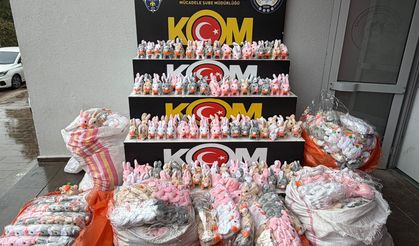Sağlığa zararlı peluş oyuncaklara el konuldu!