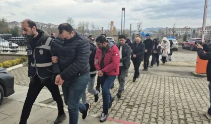 13 milyonluk vurgun yapan 13 kişi cezaevinde!