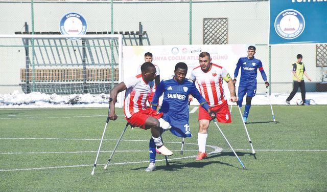 Şahinbey Ampute çıkışını sürdürüyor: 3-0