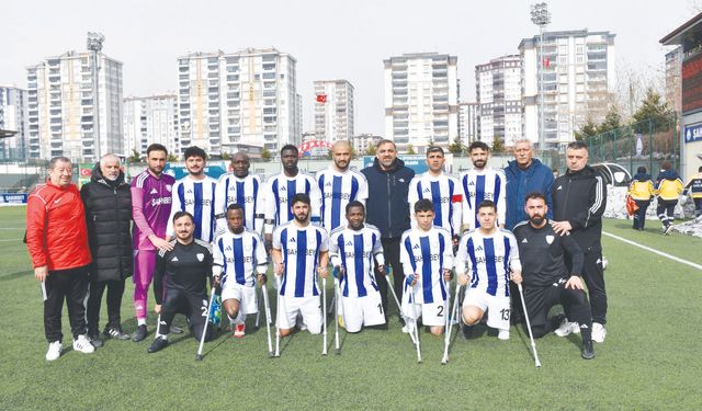 ŞAHiNBEY AMPUTE LiDER OLDU