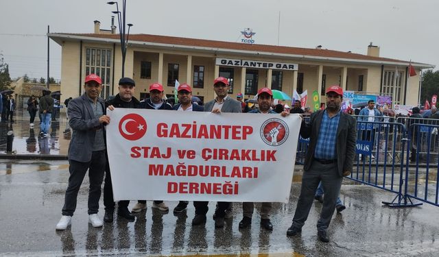 STAJ VE ÇIRAKLIK SİGORTASI MAĞDURLARI SAHAYA İNİYOR
