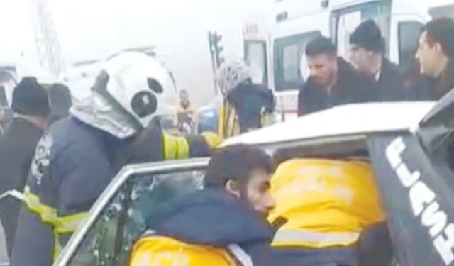 2 aracın karıştığı trafik kazasında bir kişi hayatını kaybetti!