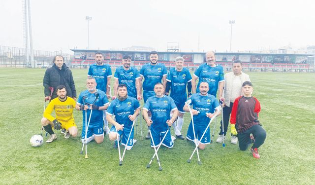 GAZiANTEP BEDENSEL ENGELLiLER SPOR KULÜBÜ’NDEN NET GALiBiYET!