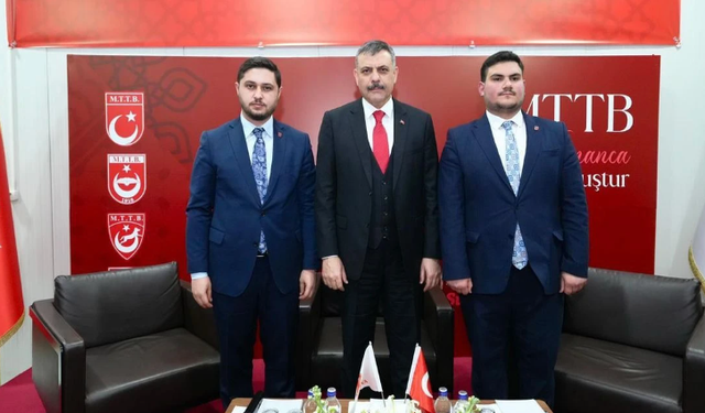 Milli Türk Talebe Birliği Bakan Çiftçi’yi ağırladı!