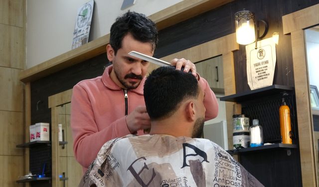 Bayram tıraşı mesaisi sürüyor!