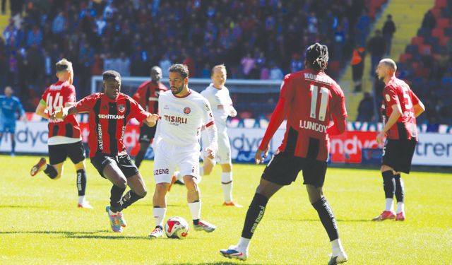 Gaziantep FK-Corendon Alanyaspor puan için  mücadele edecek!