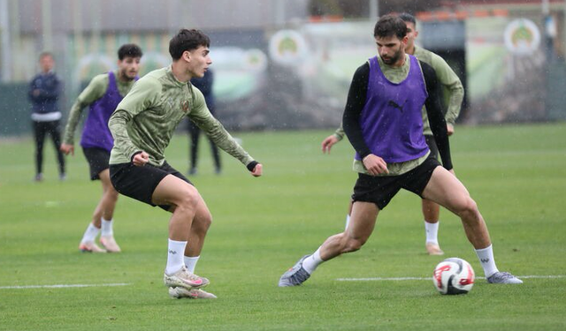 ALANYASPOR MAÇ HAZIRLIKLARINA BAŞLADI