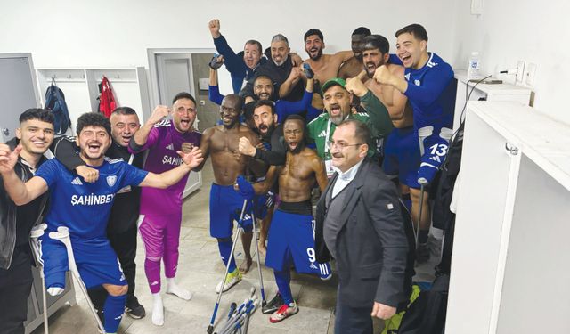 Şahinbey Ampute'den net skor: 1-0