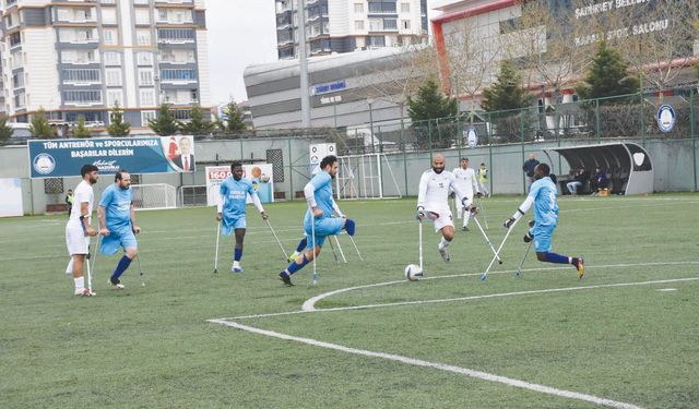 ŞAHiNBEY AMPUTE’DEN GOL ŞOV: 5-0