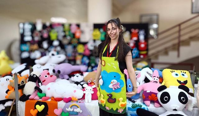 ‘El emeği tasarımlar sergileniyor’