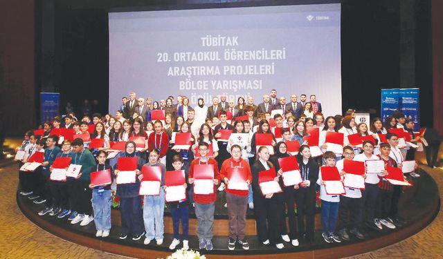 Başarılı projeler ödüllendirildi