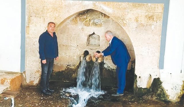 ‘Tarihi çeşmeler kültürel mirasımız’