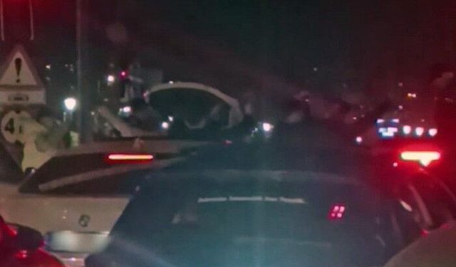 Konvoy yapan 3 sürücü cezalandırıldı