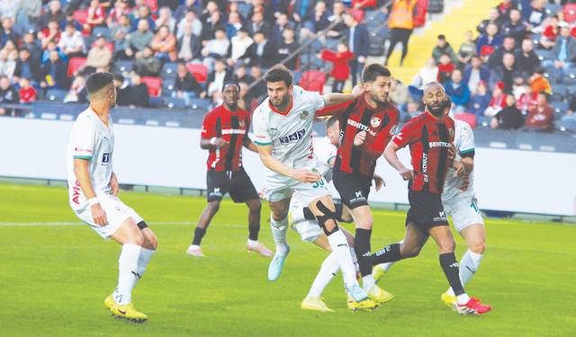 GAZiANTEP FK HAFTAYI BERABERLİKLE KAPATTI!