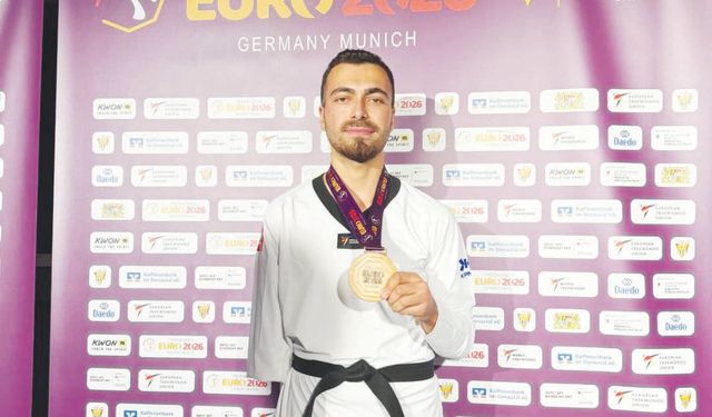 ‘Taekwondo Şampiyonası’nda bronz madalya kazandım’