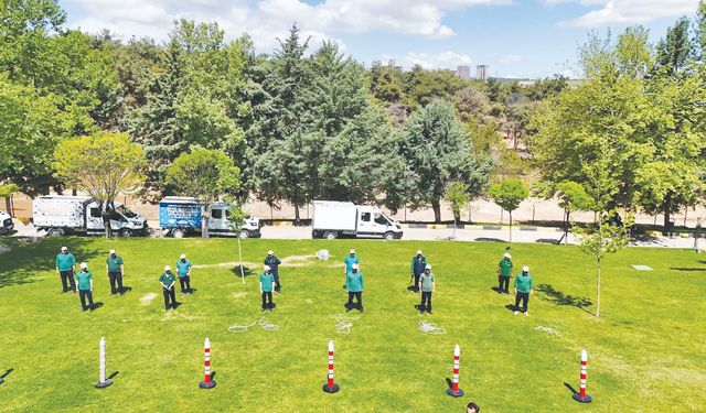 Drone destekli kurban yakalama timi göreve hazır!