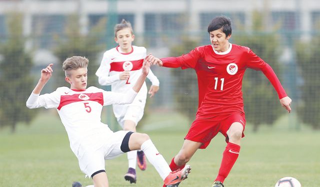 U14 MiLLi TAKIMI, iSPANYA’YLA KARŞILAŞTI