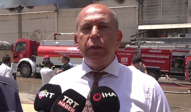 Fabrika yangını kontrol altında