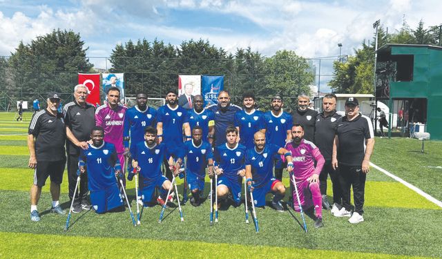 ŞAHiNBEY AMPUTE FiNALDE: 2-1