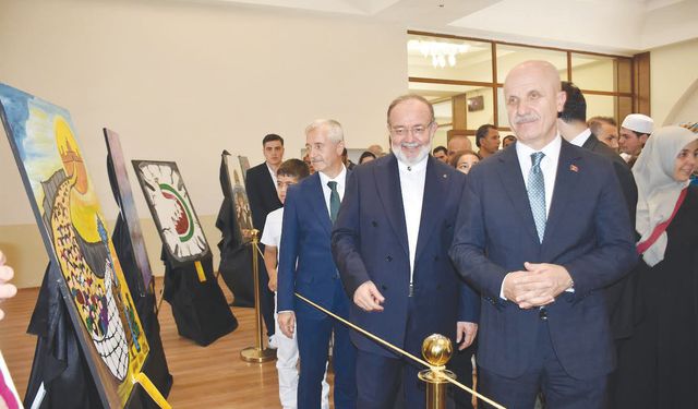 Sergi, Gazzeli çocuk ve gençlerin duygu dünyasını yansıtıyor