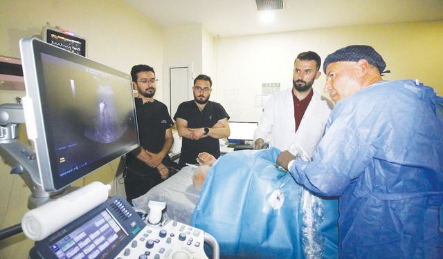 Mikrodalga ablasyon yöntemi başarıyla uygulandı