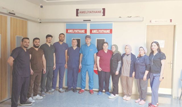 2,5 kiloluk dev miyom başarıyla alındı!