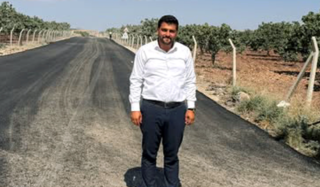Bozuk yollar düzeltiliyor