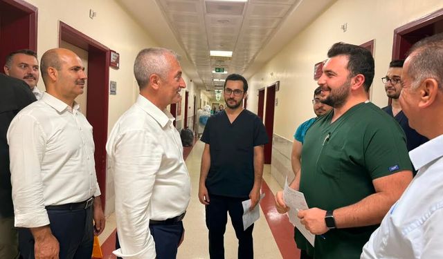 ‘Doktorlar, tedavi sürecinde büyük özveriyle çalışıyor’