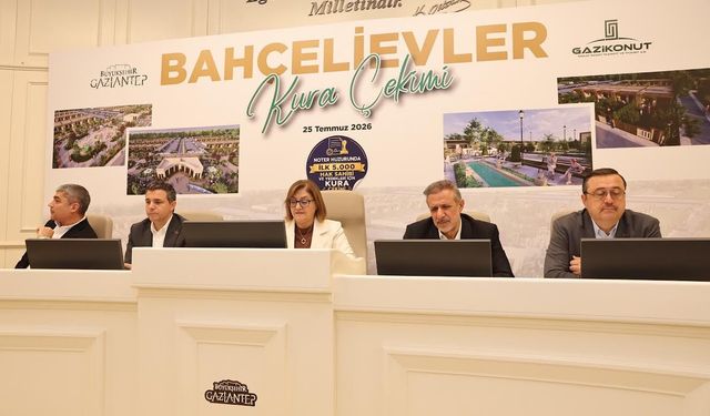Bahçelievlerin ilk 5 bin hak sahibi belirlendi