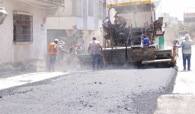 Asfalt çalışmaları hız kesmiyor