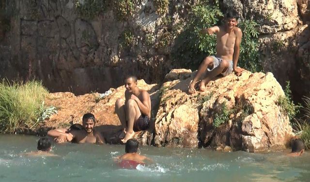 ‘Sıtma Pınar Çayı serinlemek için güzel oluyor’