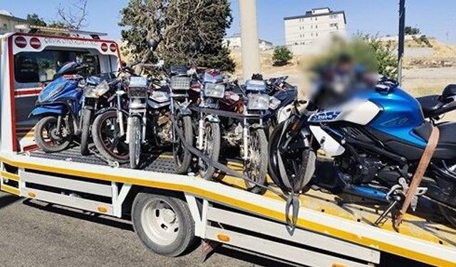 760 motosiklet sürücüsüne 9 milyon ceza!