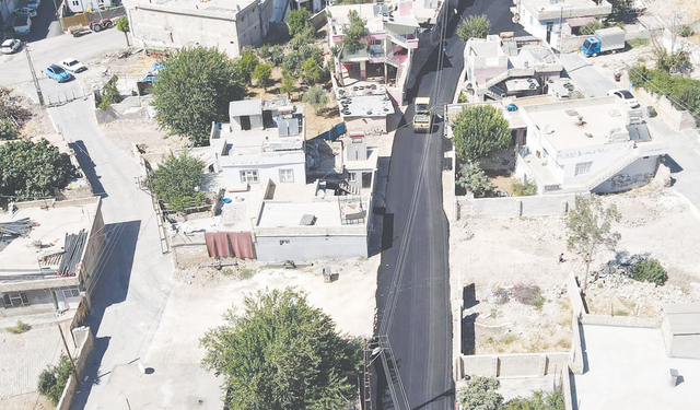 Altyapı ve ulaşım çalışmaları sürüyor